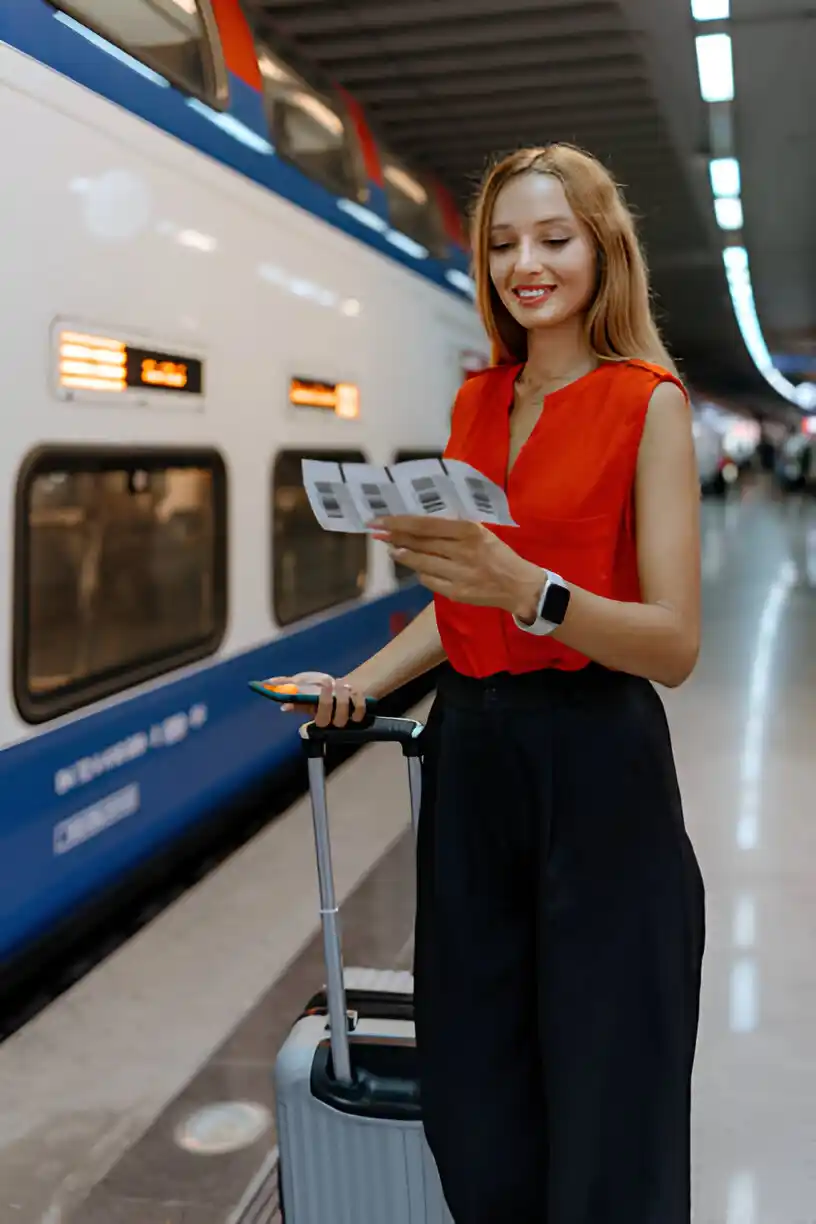 Amtrak train